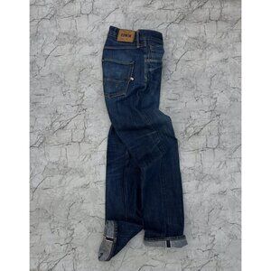 Edwin Tokyo Japan Selvedge Red Line Denim Jeans - Dark Wash Blue Regular Fit - L